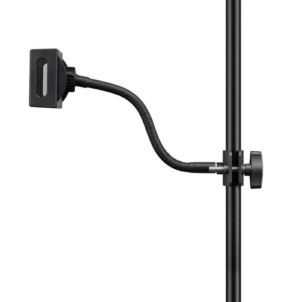 Rannsgeer Flexible Gooseneck Tablet & Phone Mount | Heavy-Duty 3" Pole Clamp