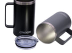 Best Mom Gift - Ezprogear 24 oz Insulated Stainless Steel Tumbler Ice Coffee Mug with Lid (24 oz, Best Mom GT Violet)