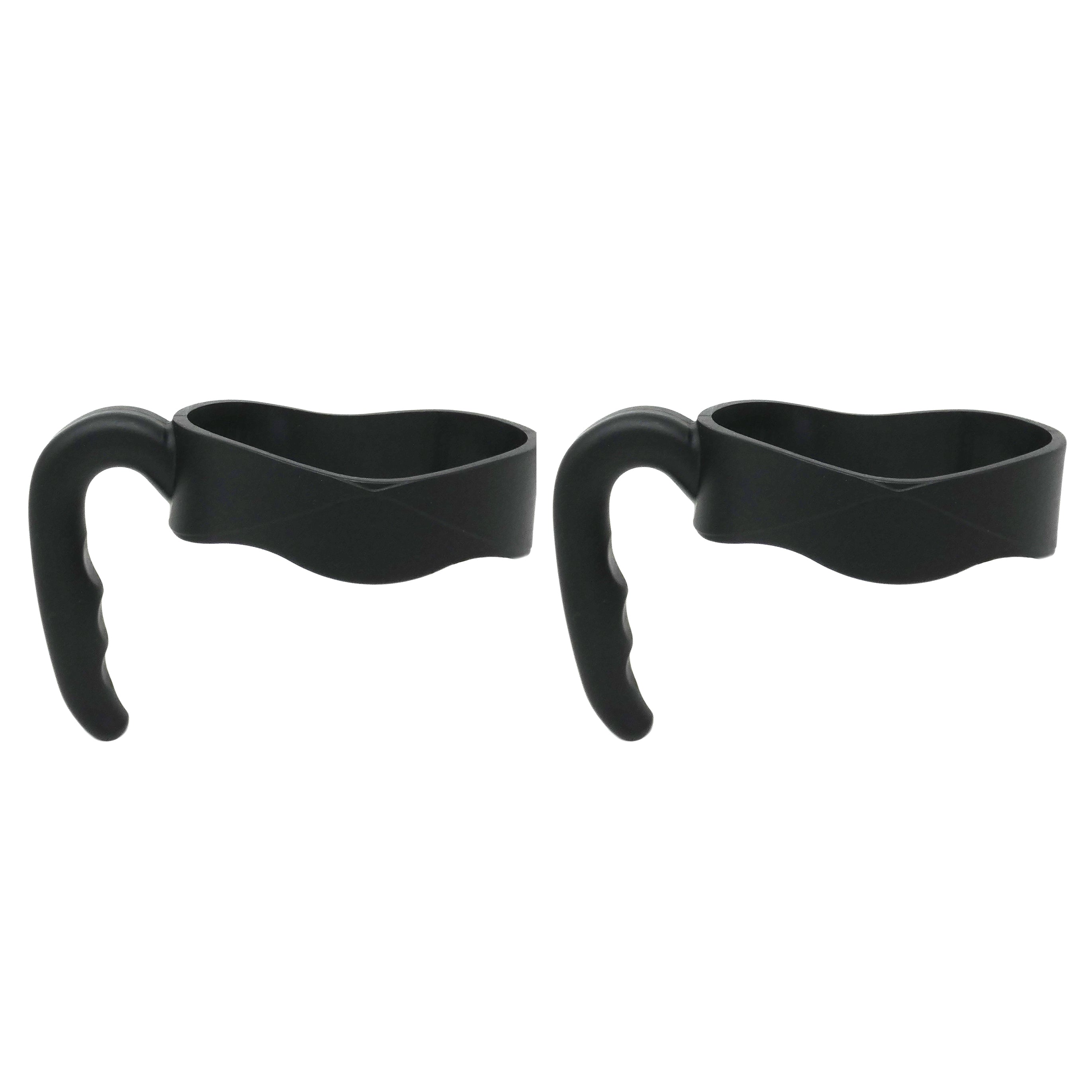 Ezprogear 2 Pack 40 oz Tumbler Handles - Fits Large Stainless Steel Mugs