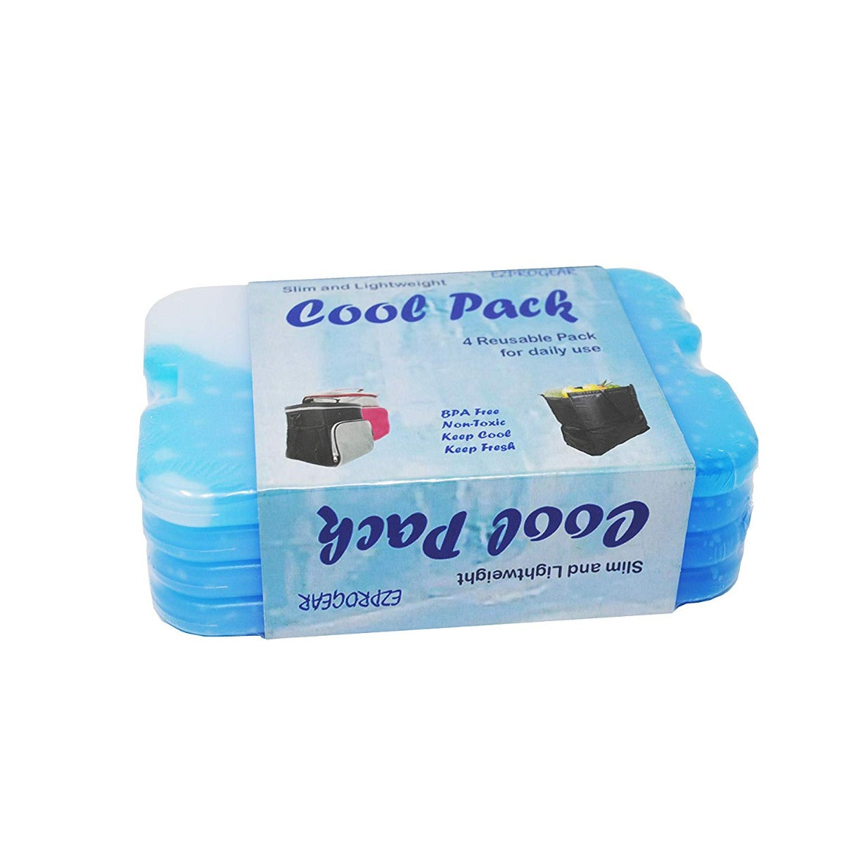 Ezprogear Medium Cooler Reusable Ice Pack for Lunch Bag (Medium)