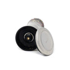 Ezprogear Salt and Pepper Grinder Set of 3 - Adjustable Ceramic Mill with Stand