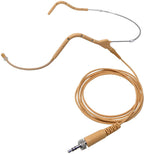 U-Voice UVG20 Tan Color Headset Microphone with Straight Detachable Cable for Sennheiser (Straight Cable)