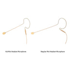 AVJEFES AVL630K-SH4 Kids Mini Headset Microphone for Shure (Tan)