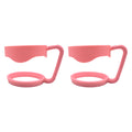 Ezprogear 2 Pack Pink Handle for 30 oz Stainless Steel Water Tumbler