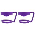 Ezprogear 2 Pack Purple Handle for 30 oz Stainless Steel Water Tumbler