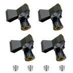 Rannsgeer RC68 Universal Microphone Clip Holder with Adapter - 4 Pack
