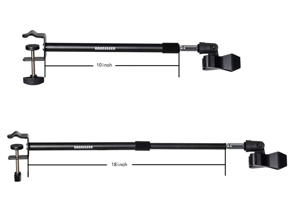 Rannsgeer RS1725 Microphone Ext Boom Arm for Microphone Stand 18" Boom