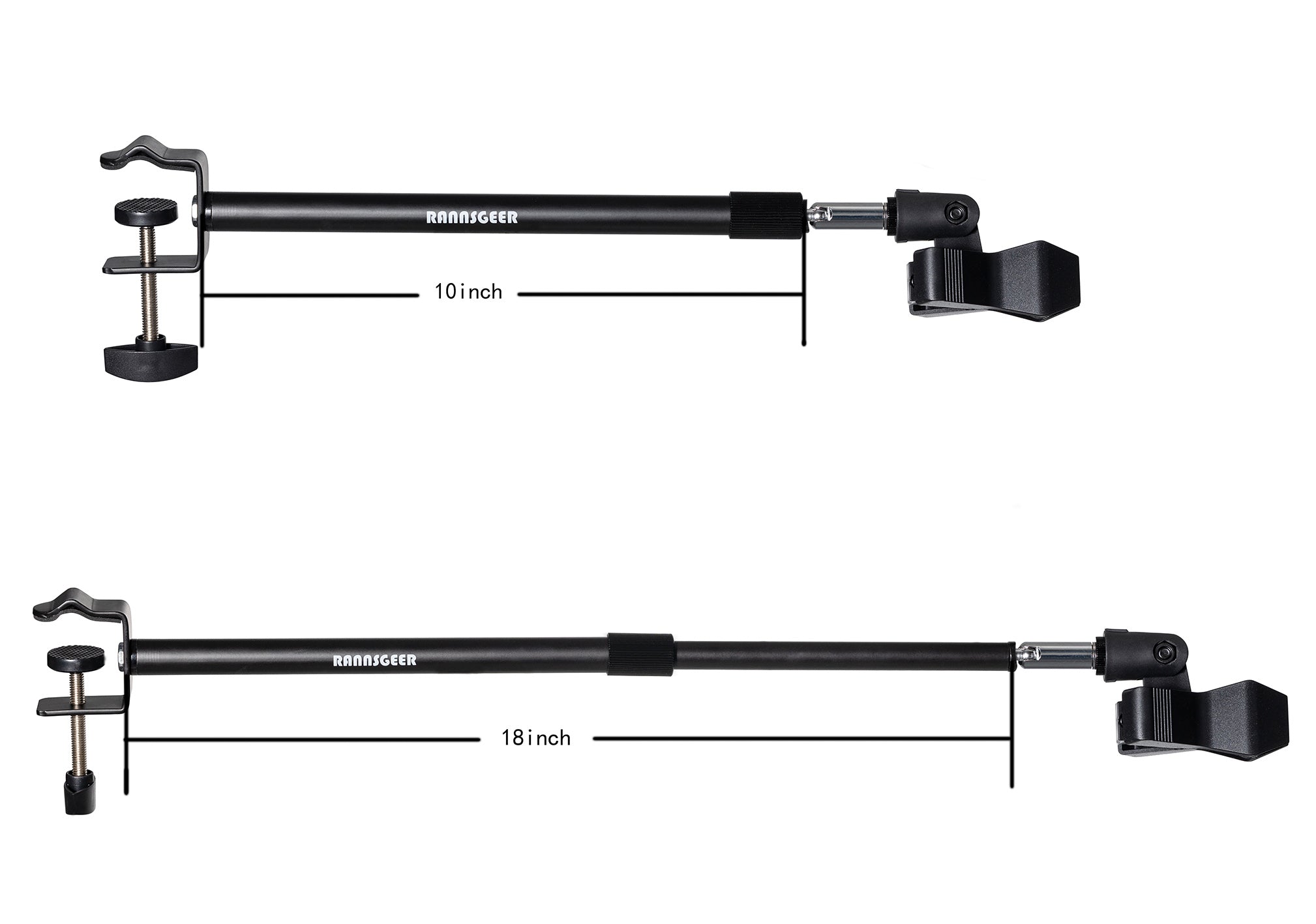 Rannsgeer RS1725 Microphone Ext Boom Arm for Microphone Stand 18" Boom