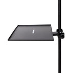Rannsgeer RST103 Heavy Duty 11.8" x 11.8"Metal Clamp-On Tray for Speaker & TV Stand Tripods