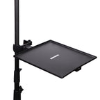 Rannsgeer RST103 Heavy Duty 11.8" x 11.8"Metal Clamp-On Tray for Speaker & TV Stand Tripods