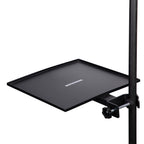 Rannsgeer RST103 Heavy Duty 11.8" x 11.8"Metal Clamp-On Tray for Speaker & TV Stand Tripods