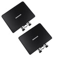 Rannsgeer Universal Clamp-On Metal Tray (2-Pack) – Heavy-Duty Utility Shelf for Microphone & Speaker Stands, Fits Round & Square Tubes, Perfect for Laptops, Projectors, and Mixers