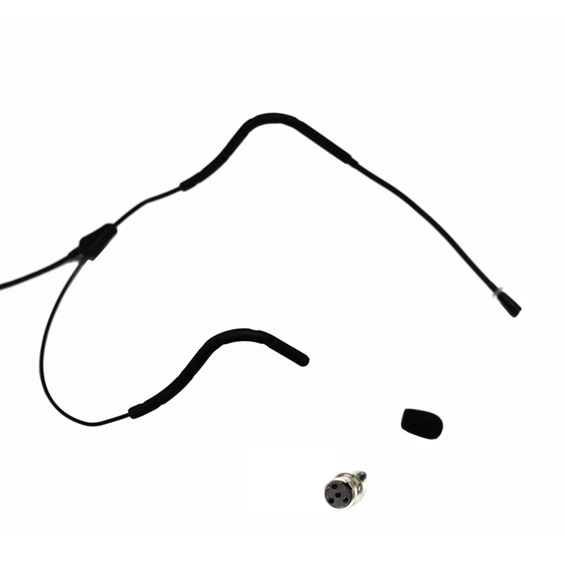 AV-Jefes AVL623B-SH4 Headset Microphone for Shure Wireless Systems (Black)