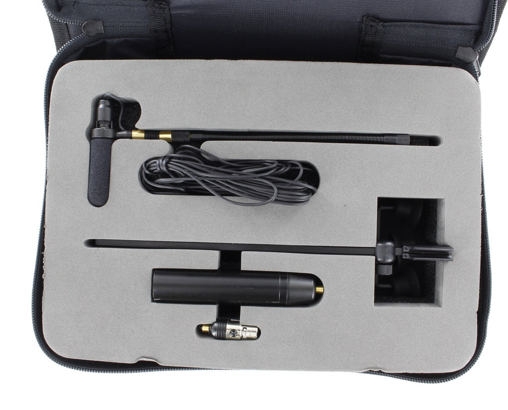 Rannsgeer PMMB19-SH4-VA Viola Clip-On Musical Instrument Microphone for Shure Wireless Microphone and Phantom Power Input