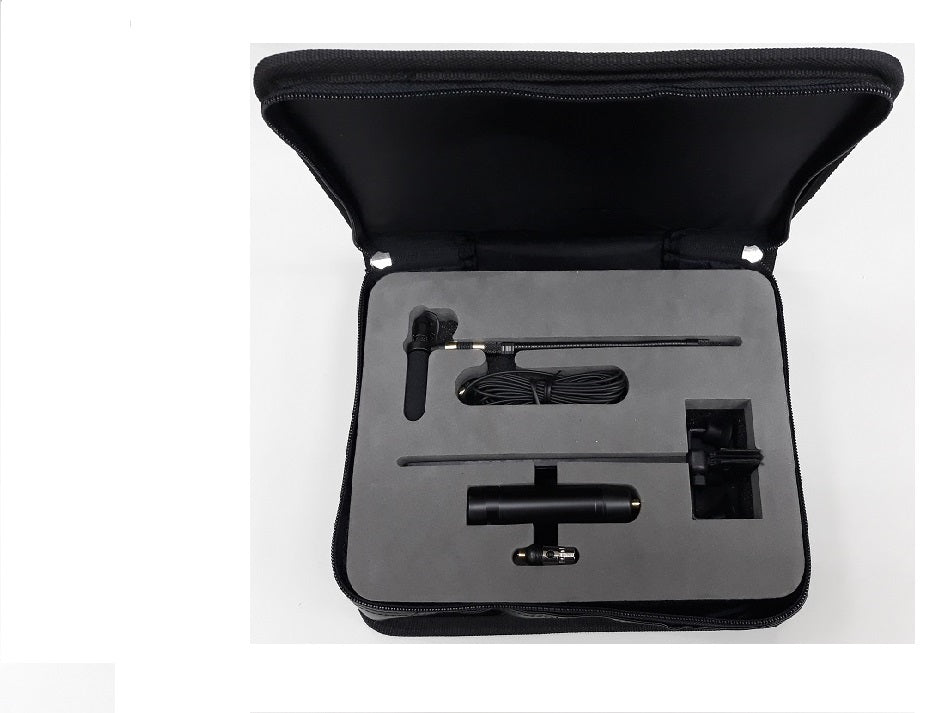 Rannsgeer PMMB19-SH4-VL Violin Clip-On Musical Instrument Microphone for Shure Wireless Microphone and Phantom Power Input