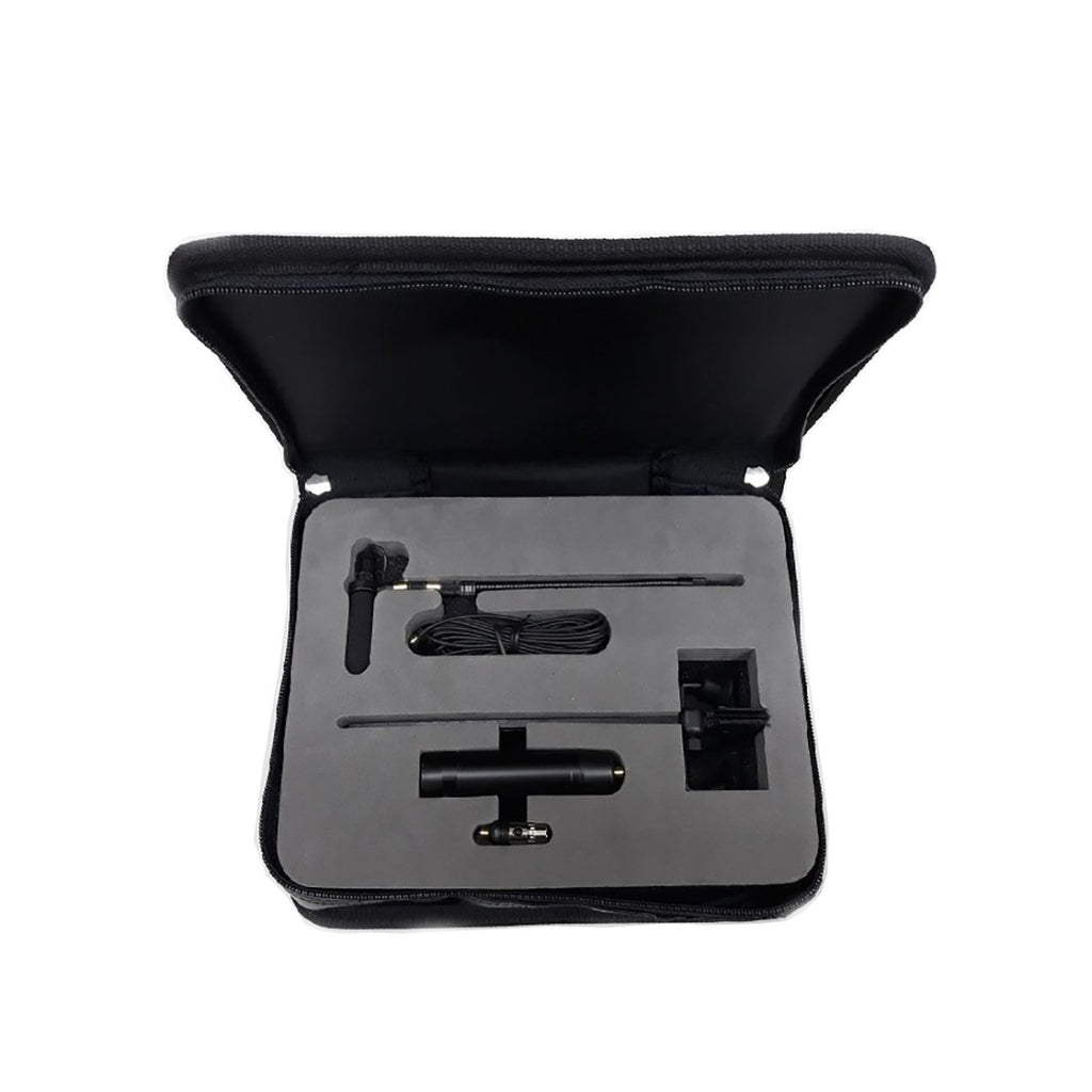 Rannsgeer PMMB19-SH4-PA Piano Clip-On Musical Instrument Microphone for Shure Wireless Microphone and Phantom Power Input