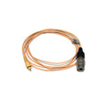 DC-H4P Replacement Detach Cable Audio-Technica Connector for VL636, AVL670SD, UVS70D & VL637D Headset Microphone
