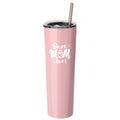 Best Mom Gift Ezprogear 34 oz Stainless Steel Insulated Tumbler (34 oz, Best mom Pink)