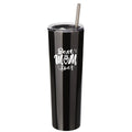 Best Mom Gift - Ezprogear 34 oz Stainless Steel Insulated Black Ice Coffee Mug Tumbler (34 oz, Best Mom Black)