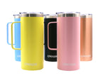 Ezprogear 32oz Insulated Stainless Steel Coffee Mug with Handle - White