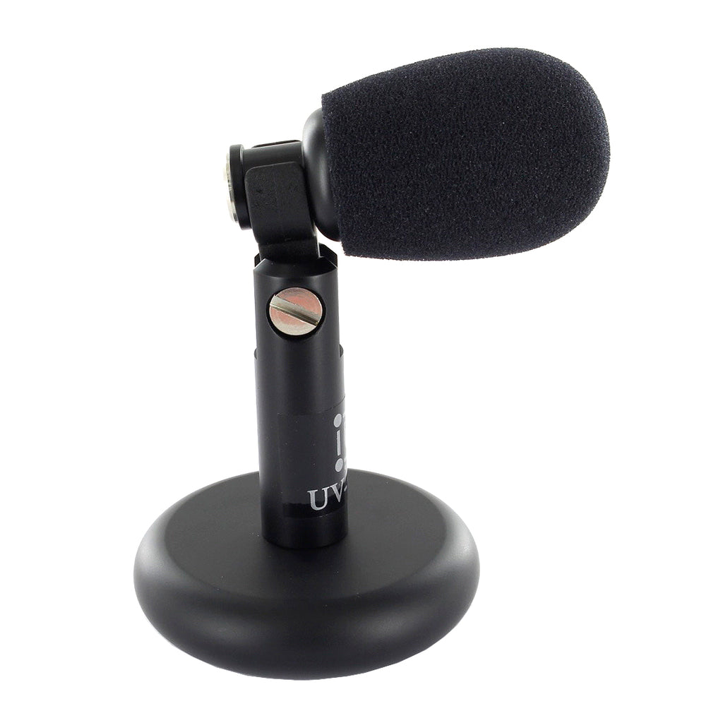 U-Voice UV-95TB Mini USB Condenser Microphone – Compact Tabletop Mic for Laptop, Streaming & Video Meetings