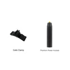 Rannsgeer PMMB19-SH4-CEL Cello Clip-On Musical Instrument Microphone for Shure Wireless Microphone and Phantom Power Input