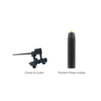 Rannsgeer PMMB19-SH4-GT Guitar Clip-On Musical Instrument Microphone for Shure Wireless Microphone and Phantom Power Input