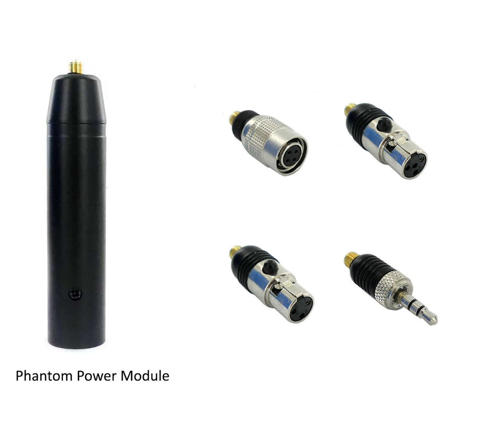 Rannsgeer PMMB19-SH4-GT Guitar Clip-On Musical Instrument Microphone for Shure Wireless Microphone and Phantom Power Input