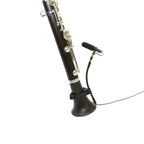 Rannsgeer PMMB19-SH4-CL Clarinet Clip-On Musical Instrument Microphone for Shure Wireless Microphone and Phantom Power Input