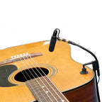Rannsgeer PMMB19-SH4-GT Guitar Clip-On Musical Instrument Microphone for Shure Wireless Microphone and Phantom Power Input