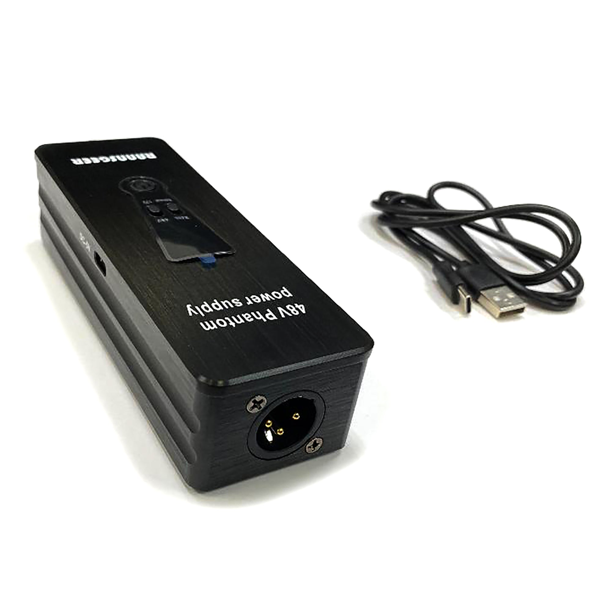 Rannsgeer Rechargeable 48V Phantom Power Supply with Lithium Battery