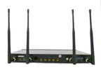Rannsgeer UHF R288HL3 4-Channel Wireless Microphone Combo System w/ 1 Handheld & 3 Lapel