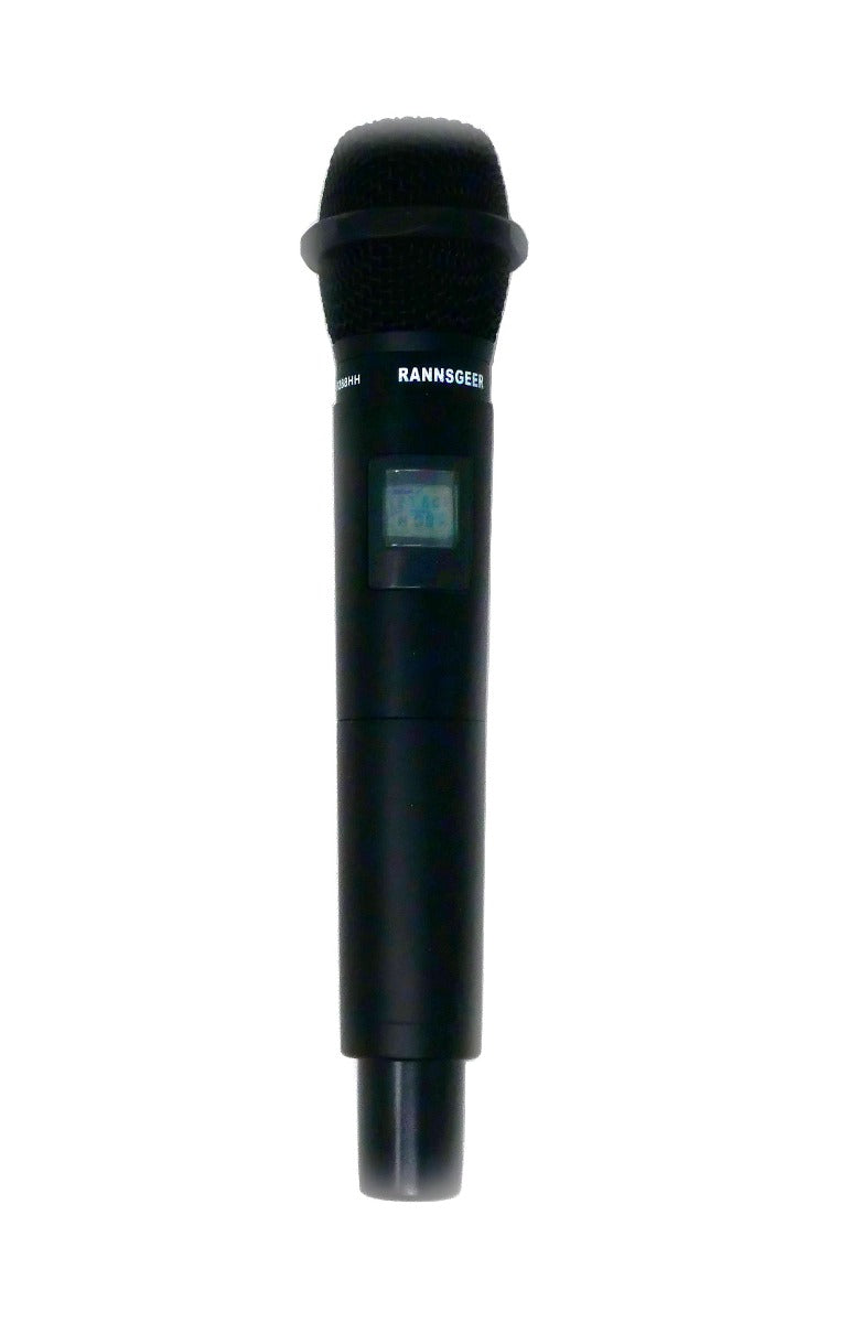 Rannsgeer UHF R288HL3 4-Channel Wireless Microphone Combo System w/ 1 Handheld & 3 Lapel