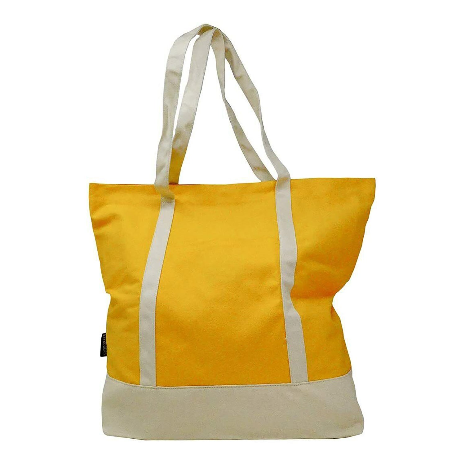 Ezprogear Heavy Duty Cotton Canvas Tote Bag - Eco-Friendly Grocery & Shopping Bag