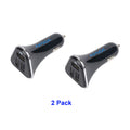 APXX 3-Port USB Car Charger (2 Pack) - 34W 6.8A Smart Fast Charging Adapter