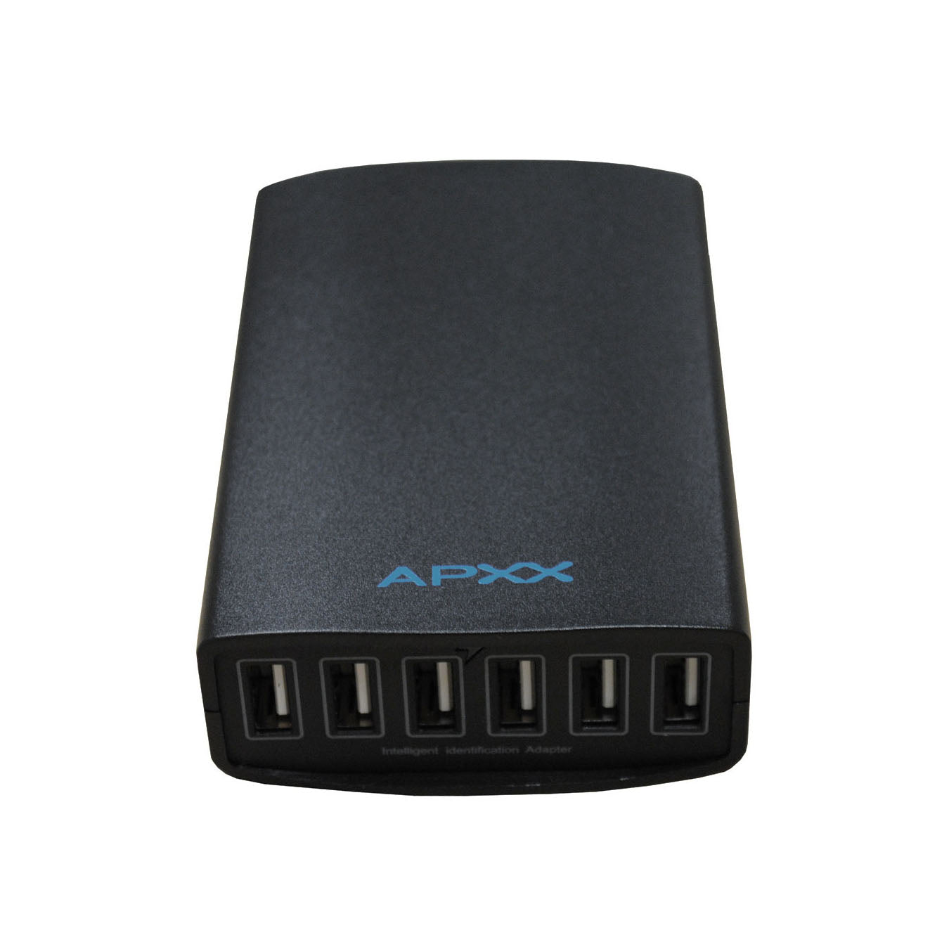 APXX 6-Port USB Car Charger - 50W Smart High-Speed Multi-Device Adapter