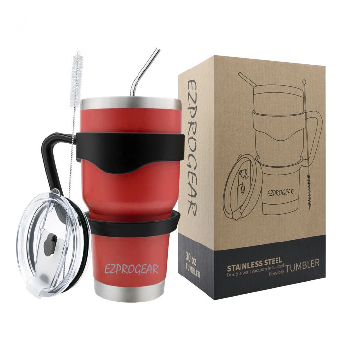 Thermos Bottle With Straw For Coffee Water Portable Cup Insulated
