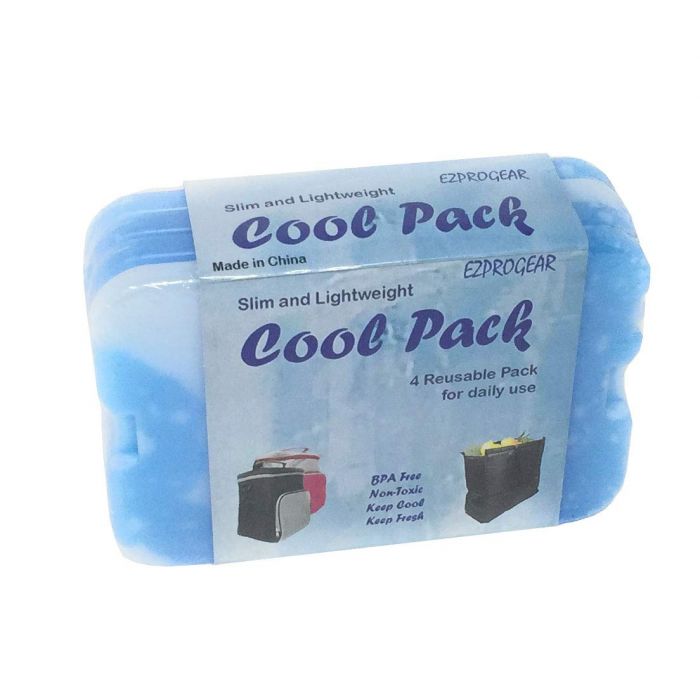 Ezprogear Large Cool 2 Packs Reusable & Freezable Ice Packs for