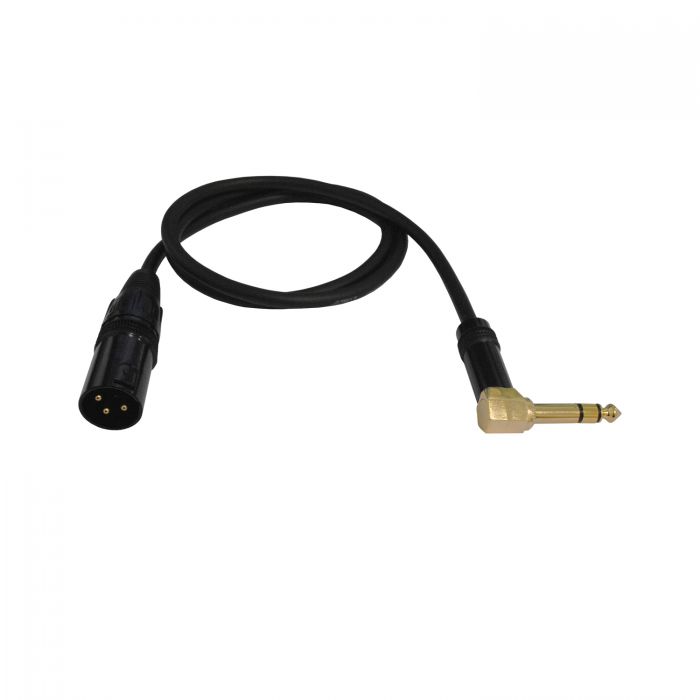 3.5mm 90 Trs Xlr Male Cable, Xlr Elbow Jack Adapter