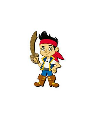Jake Pirate Soft Touch PVC Magnet
