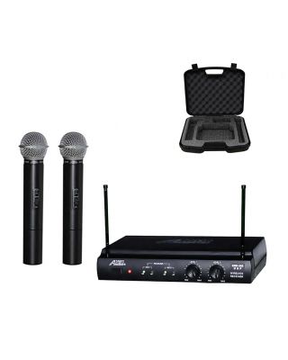 Audio2000 6032H2 UHF Dual Channel Handheld Wireless Microphone