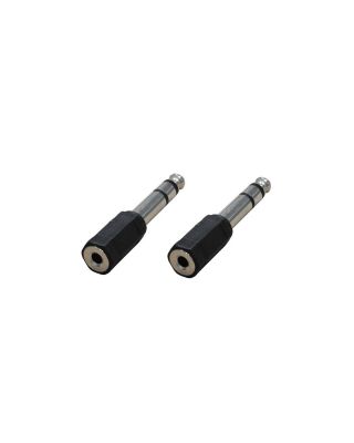 Audio2000's ACC3139PP2 3.5mm Stereo Female to 1/4" Stereo TRS Male Adapter (2 Pack)
