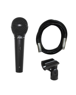 Audio2000 ADM1064BL Dynamic Microphone with 16 ft. XLR Cable