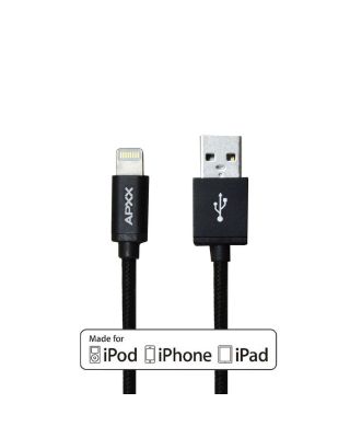 APXX [Apple MFI Certified] 10 Ft 8-Pin Lightning Cable AL210S