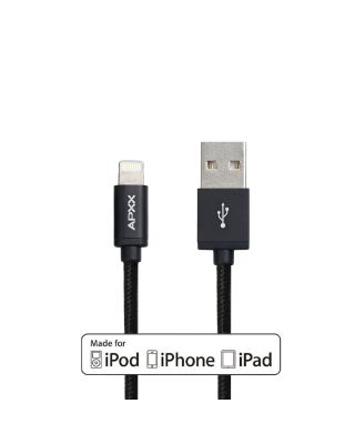 APXX [Apple MFI Certified] 3 Ft 8-Pin Lightning Cable AL203S