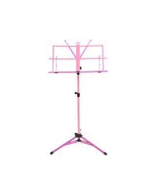 Audio 2000 AST4448 Pink/Magenta Portable Sheet Music Stand (56" Height)