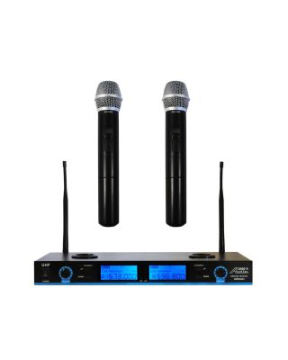 Audio2000's AWM6522U UHF 16 Selectable Frequency Rechargeable Wireless Microphone