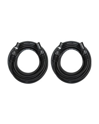 Audio2000's C02050P2 50 ft XLR Male to XLR Female Microphone Cable (2 Pack)