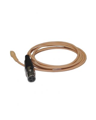 DC_CC-TA3 Replacement Cocoa Color Detach Cable for VL636, UVS70D & VL637D Headset Microphone Compatible with AKG Body-Pack