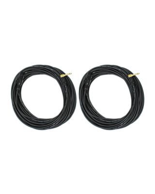 Audio2000's E17150P2 50 Ft 1/4" TS Right Angle to XLR Male Audio Cable (2 Pack)